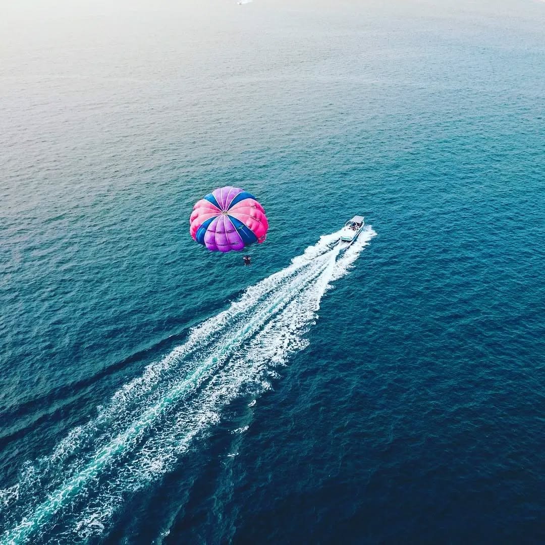 Parasailing in Port Blair