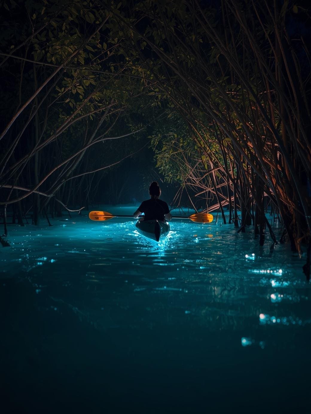 Bioluminescence Night Kayaking in Havelock